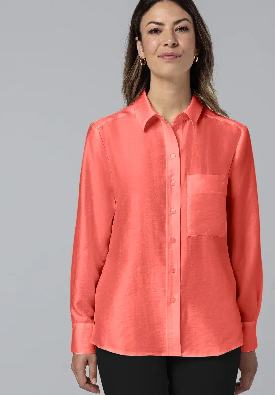 Ally Blouse Casual Button Blouse