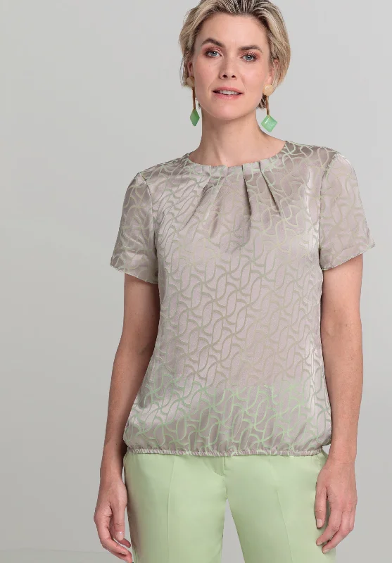 Darin Blouse Sweetheart Neck Blouse