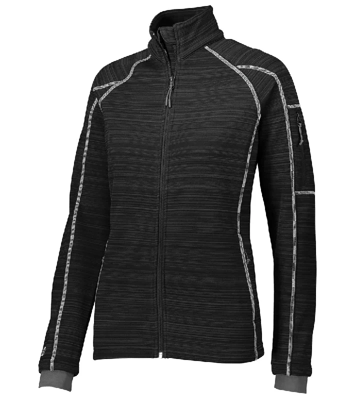 Holloway Women's Dry-Excel Bonded Polyester Deviate Jacket Black Fashionable Trendy Casual