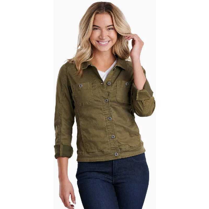 Women's Kultivatr Jacket Rayon Velvet Corduroy