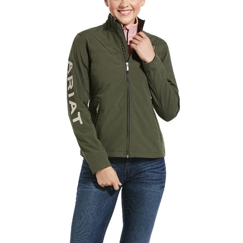 10032690 Ariat Women's New Team Softshell Jacket Prairie Wool Jacket Cashmere Jacket Tweed Jacket