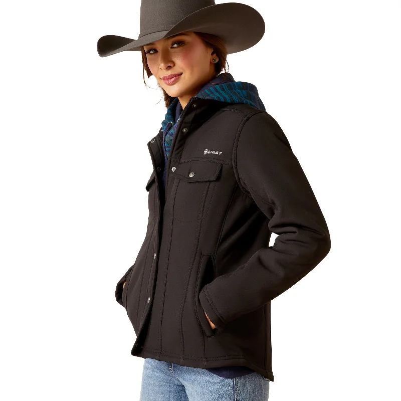 10046445 Ariat Women's Berber Back Softshell Jacket Wool Jacket Cashmere Jacket Tweed Jacket