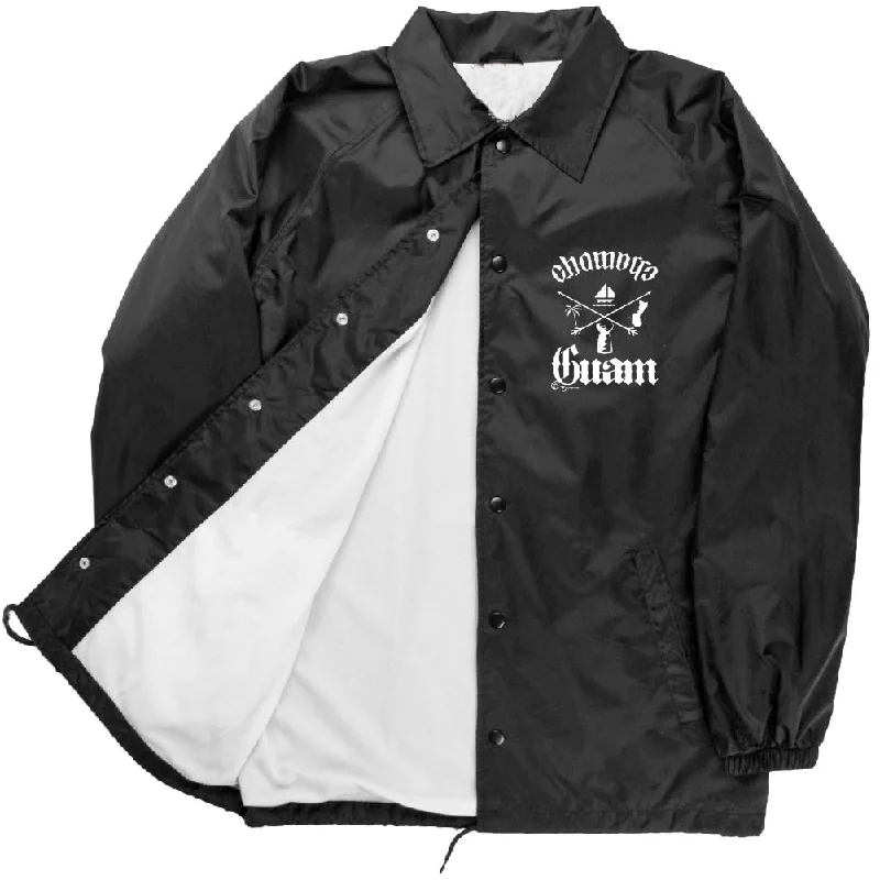 Guam Elements Windbreaker Jacket Limited Edition Welt Pockets Slit Pockets Flap Pockets