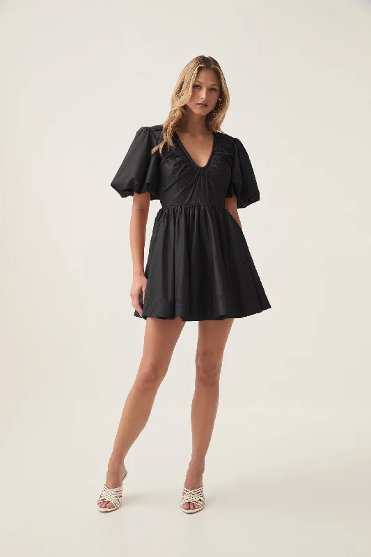 Cresting Mini Dress Trendy Cut-Out Mini Dress