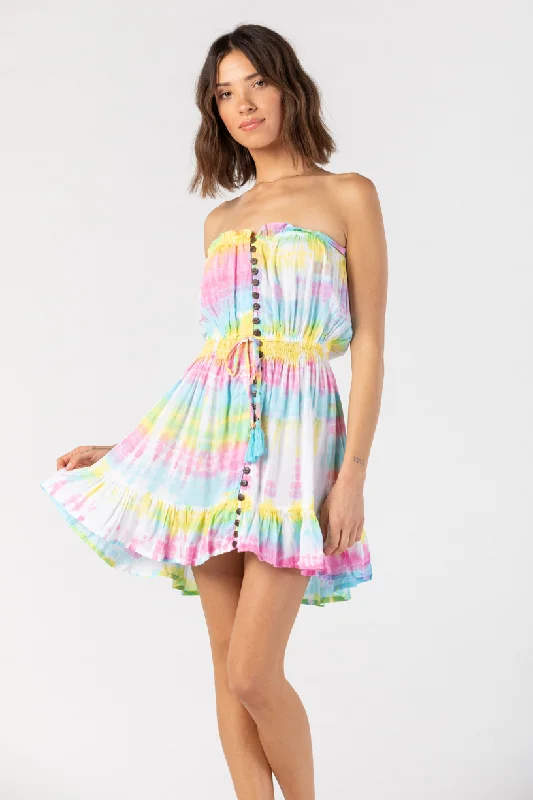 Ryden Mini Dress Trendy Crossover Mini Dress