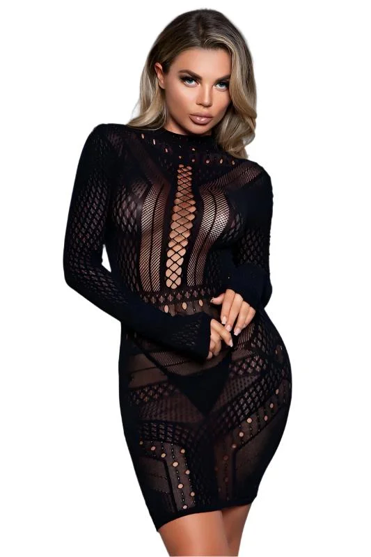 The Heart Racing Mini Dress Comfortable Wrap Mini Dress