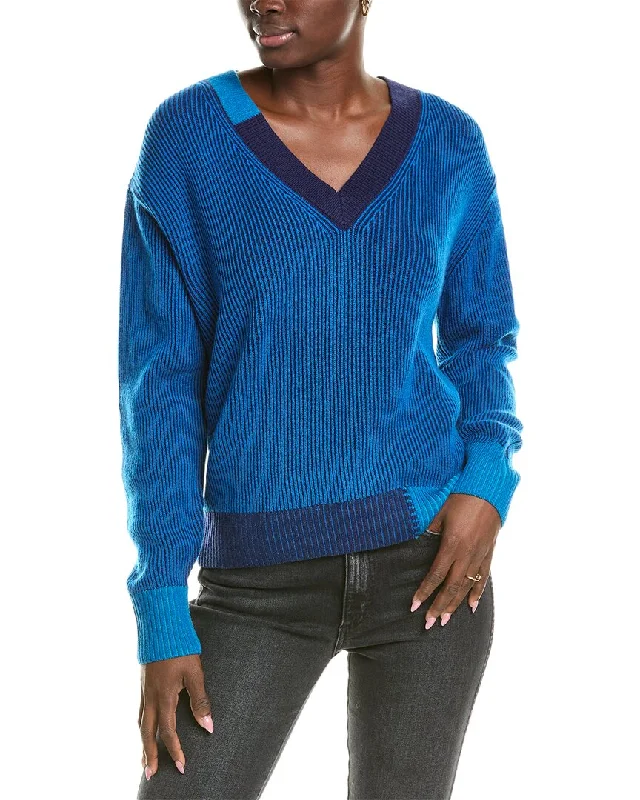 Brodie Cashmere Wool & Cashmere-Blend Plaited Color Pop Jumper Embroidered Appliqued Beaded