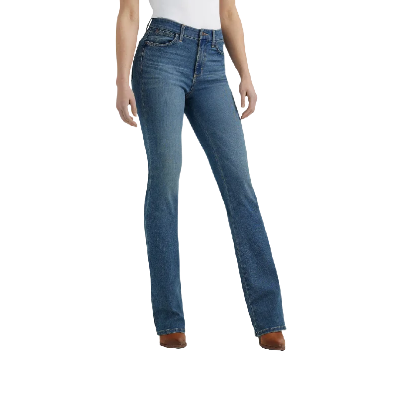 Wrangler Women's Bespoke Ada Bootcut Jeans Comfortable Full-Length Denim Jeans