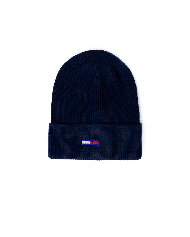 Tommy Hilfiger Jeans Tommy Hilfiger Essential Beanie Navy Stylish Cargo Style Jeans