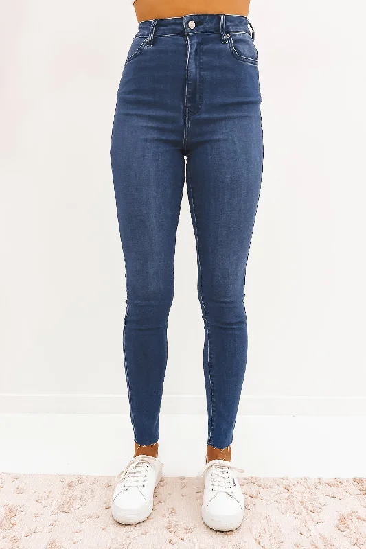 Hi Rider Jean Moody Blues Stylish Tapered Fit Jeans