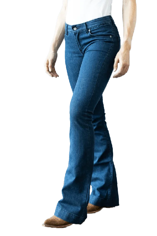 Kimes Ranch Women's Lola Blue Jeans Stylish High-Waist Skinny Denim