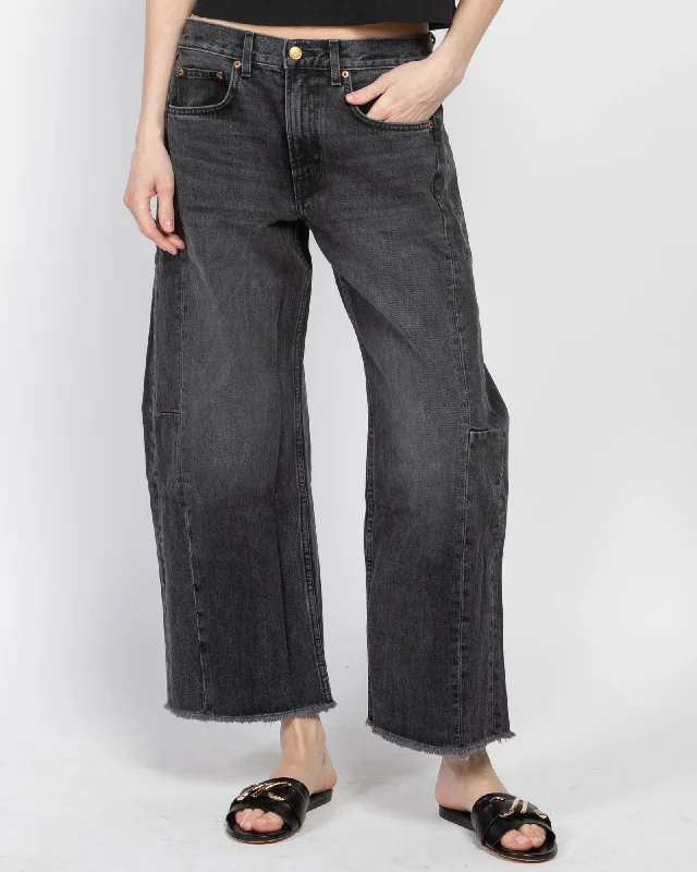 Relaxed Lasso Jeans Casual Straight-Leg Jeans