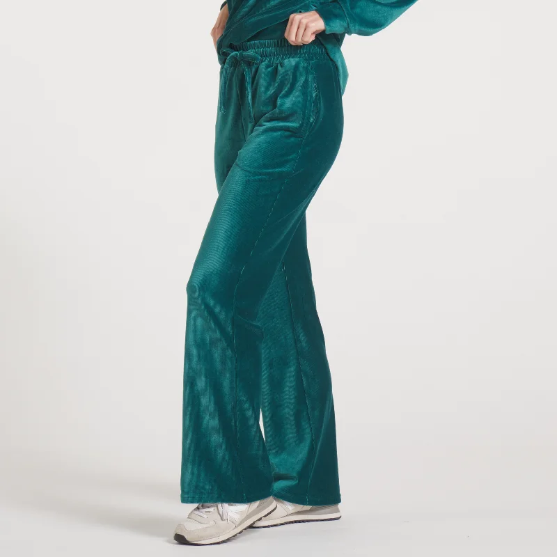 Courtney Corduroy Lounge Pant Elegant Wool Trousers