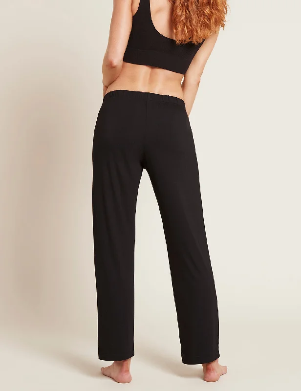 Goodnight Sleep Pants - Black Relaxed Casual Leggings