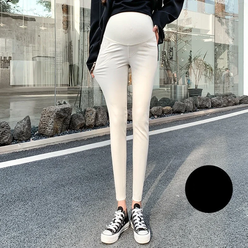 NiDELL: Pregnant Women’s Fashionable Long Pants For Summer Classic Flared Pants