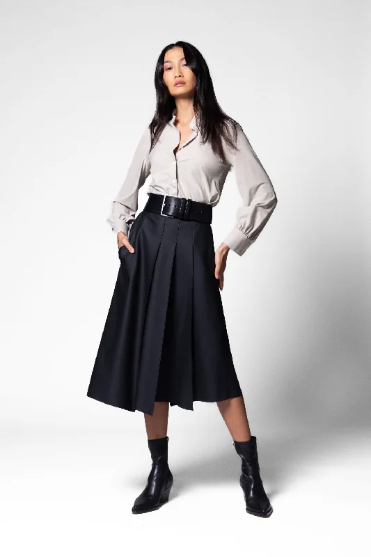 Penn Skirt - Guntar denim skirt stylish