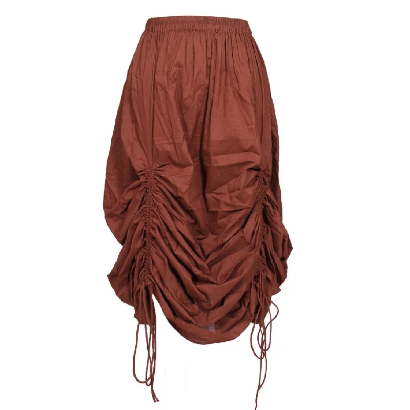 Pigmy Coffee Cotton Steampunk Companion Skirt athletic skirt fit