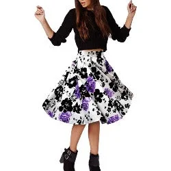 Vintage 50'S Rock N Roll Skirt lace skirt intricate